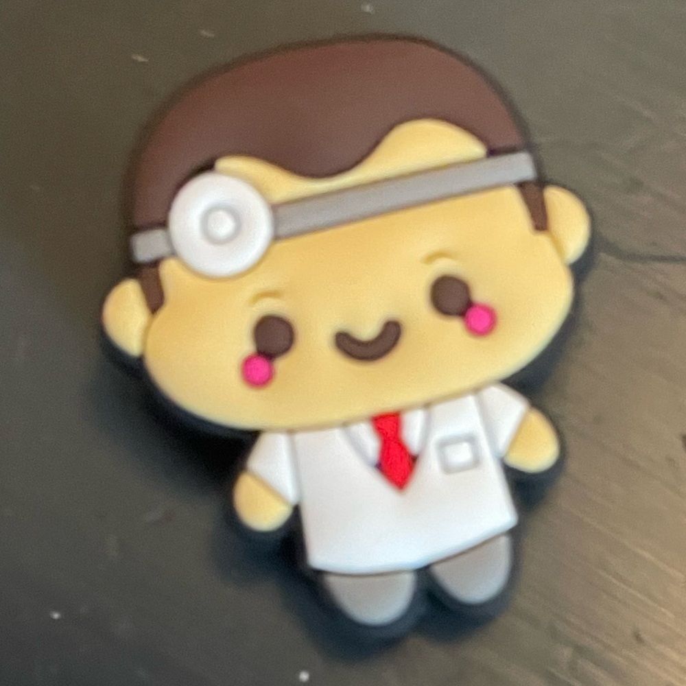 Cute Doctor Character bogg bag charm